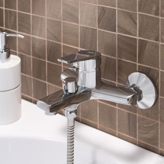 Смеситель для ванны с душем РМС SL132-009E хром